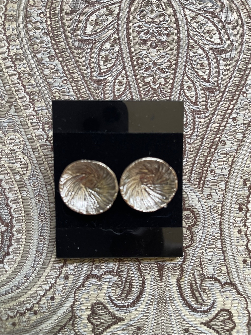 Silver Plated Accent Earrings